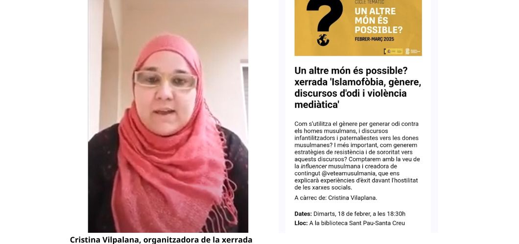 Charla con dinero público para defender el velo islámico