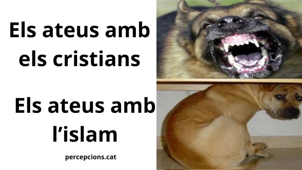 Los ateos con los cristianos