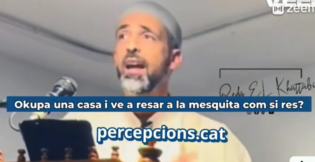 Imam afirma que l'islam està en contra de l'okupació