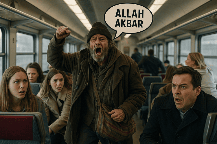 Terror al tren a França per crits d’Al·là Akbar i amenaça de bomba