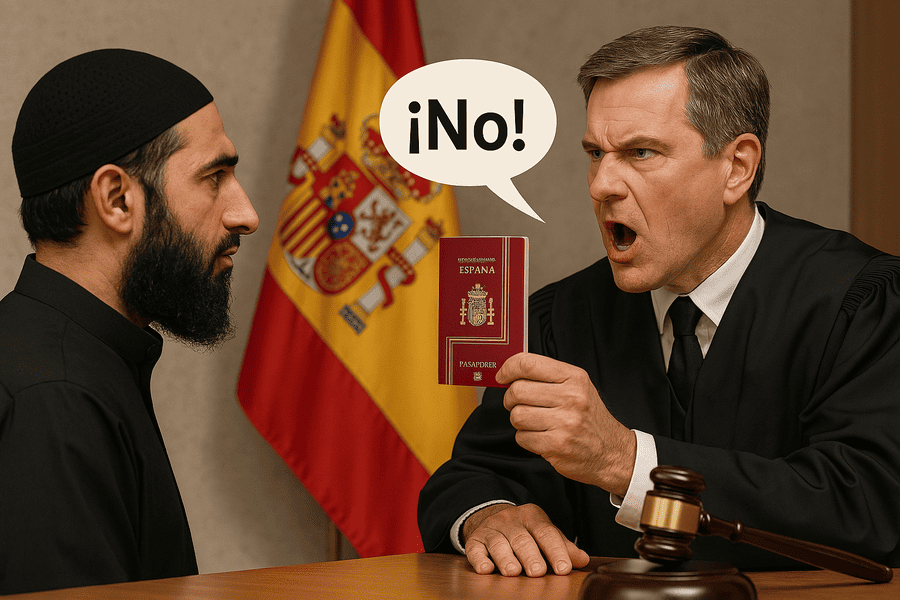 Portar la dona amb burka li costa la nacionalitat espanyola a un marroquí