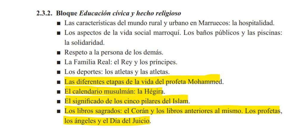 L'àrab a les escoles de Catalunya inclou nocions d'islam "com a religió de pau"