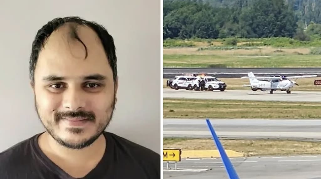 Musulmà roba un avió al Canadà perquè diu ser el missatger d'Al·là per acabar amb el canvi climàtic