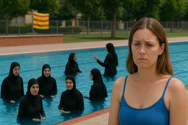 Silvia Orriols prohíbe el burkini en la piscina de Ripoll para no convertirla en un espacio de reivindicación religiosa
