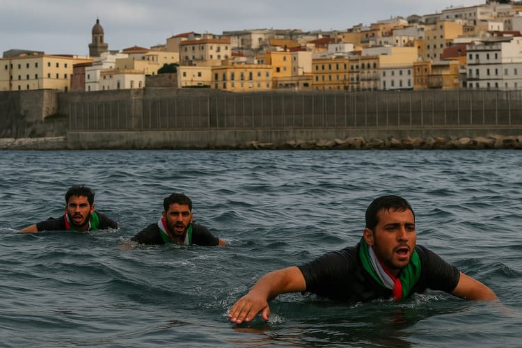 Llegan los primeros palestinos a Ceuta desde Marruecos