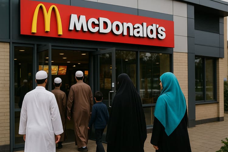 Pero el McDonalds se lo comen