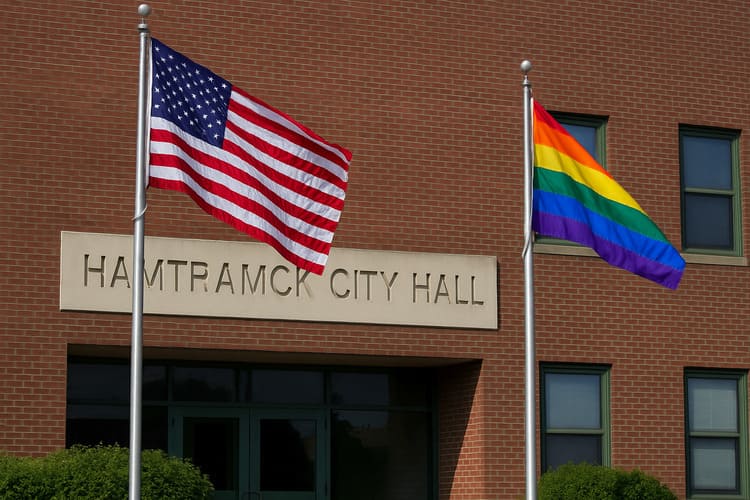Un juez valida la prohibición de la bandera gay en Hamtrack (Michigan) porque no encaja con los valores musulmanes