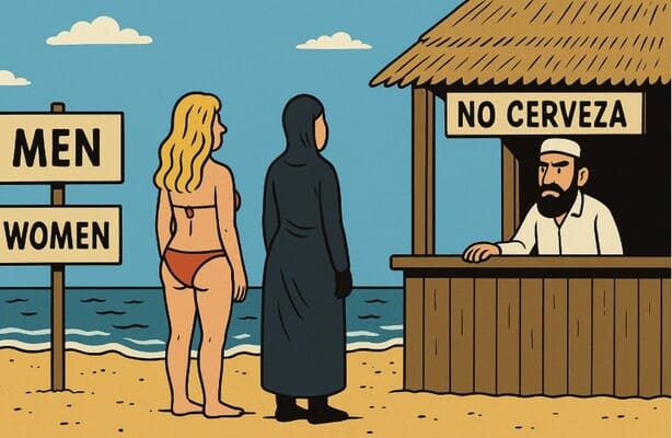 Los musulmanes no son las suecas de los 70