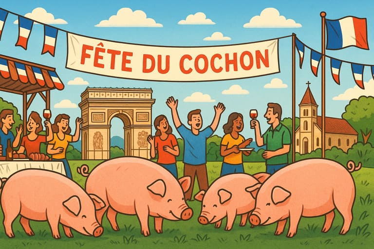 Una Fiesta del Cerdo de la Bretaña francesa se hará en un lugar secreto por amenazas