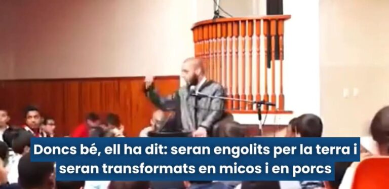 Un centro salafista de Barcelona educa a niñas según los valores del islam del siglo VII 12 Niñas y mujeres son educadas para asumir roles domésticos y religiosos tradicionales. El centro pertenece a una red vinculada a Dawat-e-Islami, activa en toda Europa. “Si escucha música se convertirá en monos y cerdos”: el imán que adoctrina a niños en Francia