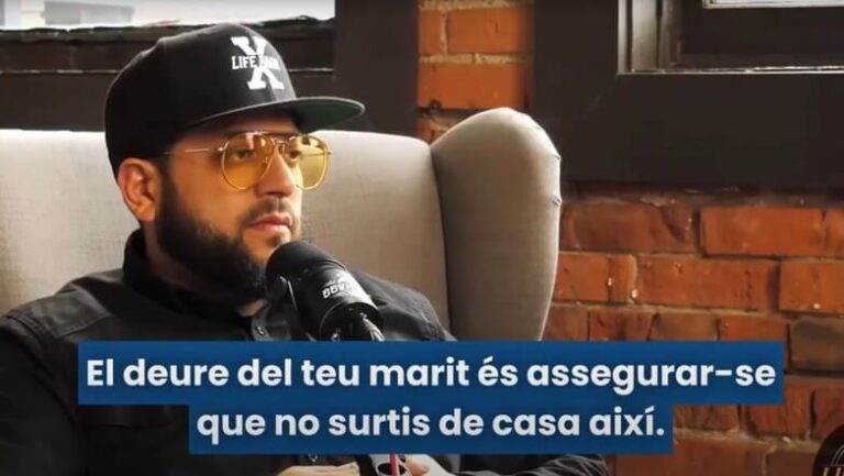 Predicador musulmán explica que controlar a la mujer es un deber religioso de los hombres