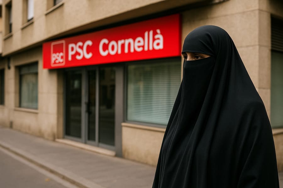 Pep Guardiola renya els aficionats que xiulen durant la pausa pel Ramadà 1 Guardiola defensa aturar els partits per la religió i esclata: "Mostreu respecte per les religions. Vivim en un món modern.” El PSC de Cornellà defensa el burka i el niqab a les instal·lacions municipals