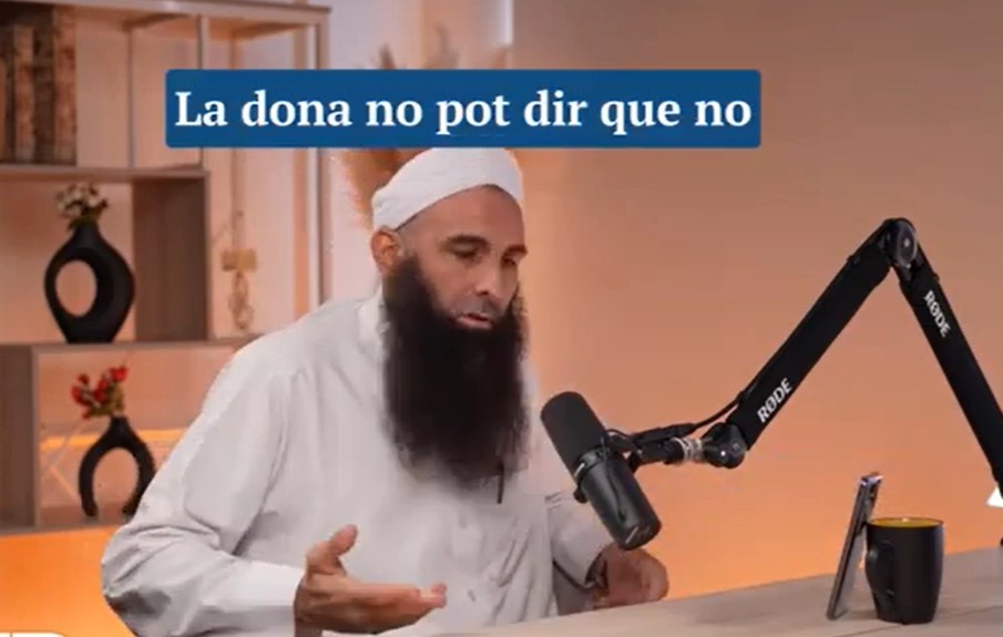 Percepciones de Machismo 1 Un ponente del Congreso de Jóvenes Catalanes Musulmanes defiende el sometimiento sexual de la mujer