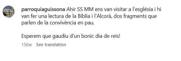 Los Reyes Magos de Guissona no saludan al Niño Jesús por la inclusión de los musulmanes