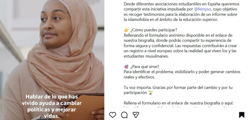 Una entitat vinculada als Germans Musulmans fa una enquesta per demostrar que les universitats catalanes no son espais segurs pels musulmans