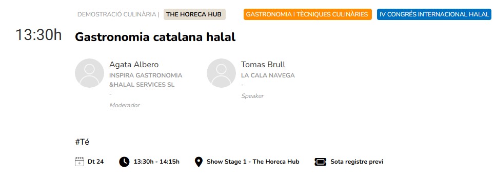 alimentaria halal3 Alimentària 2026 integra un congrés religiós islàmic que promou el halal com a model moralment correcte i sostenible