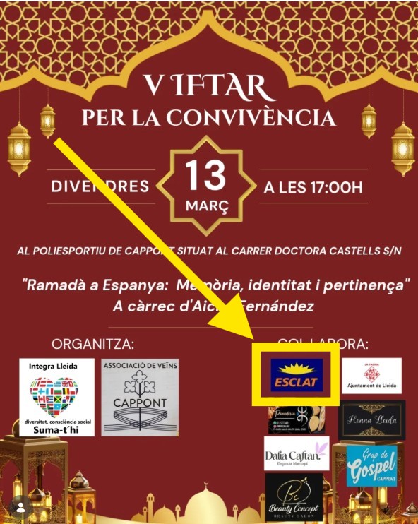 Bonpreu patrocina un iftar a Lleida on hi participa una predicadora conservadora de l'islam