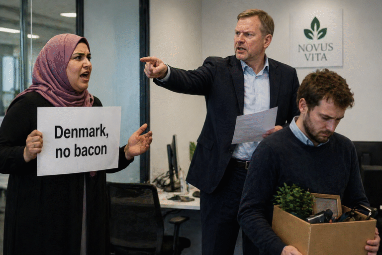 Despedido a un trabajador en Dinamarca por cocinar cerdo