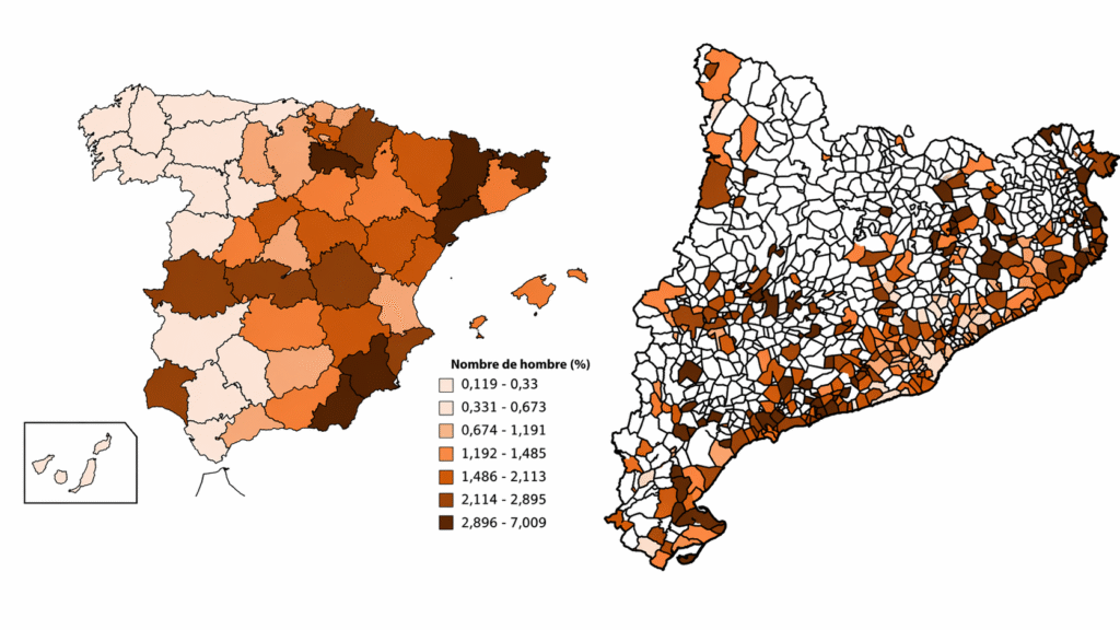 Els Mohamed ja doblen els Jordi a Salt, Roses i Castelló d’Empúries 3 Manlleu frega el 4% de població amb el nom Mohamed, el percentatge més alt de Catalunya entre els municipis amb més població, només per darrere d’Aitona (5,2%). El fenomen destaca especialment a l’Empordà i Osona. Els Mohamed ja doblen els Jordi a Salt, Roses i Castelló d’Empúries