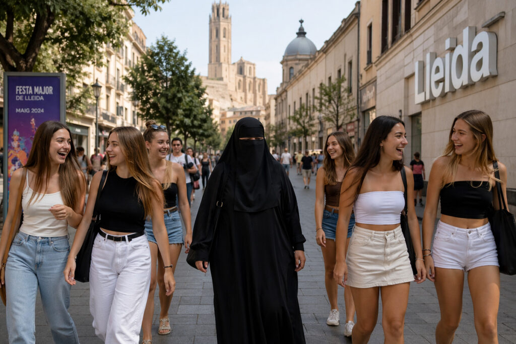 Lleida bans the burqa except if worn for religious reasons