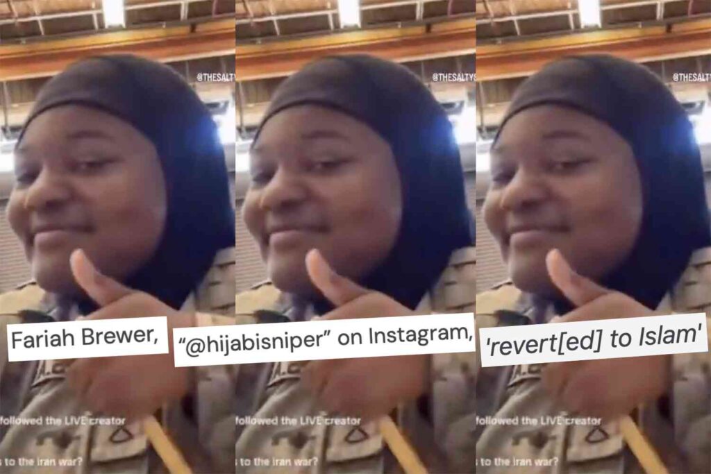 Una militar musulmana dels Estats Units insinua que rebutjaria ordres contra musulmans