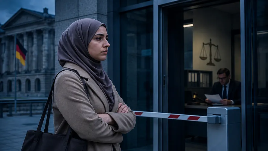 El segundo partido de Suecia propone prohibir el hiyab 2 La campaña electoral se calienta en Suecia con la propuesta de los Demócratas de prohibir el hiyab en el espacio público. La portavoz de igualdad defiende que "hay otros países" donde las mujeres pueden llevar estas piezas. Alemania impide ser funcionario por vínculos con los Hermanos Musulmanes