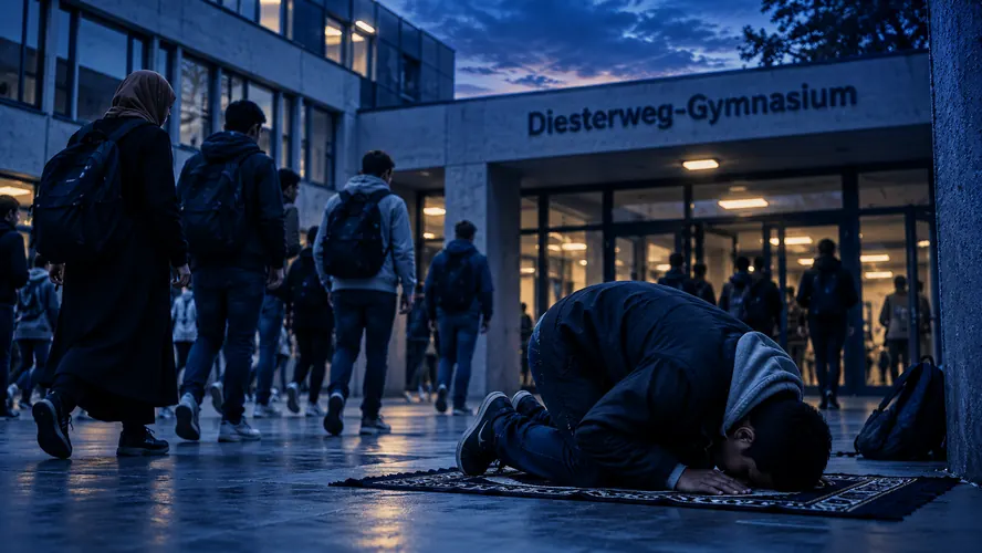 Percepciones sobre la educación 1: El islam en la educación El sistema judicial alemán falla a favor de un colegio que prohíbe rezae a los alumnos musulmanes